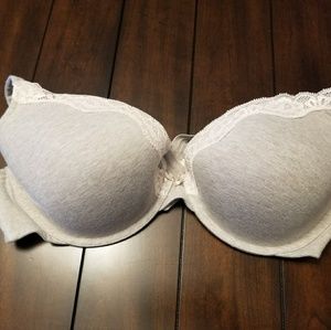 Gray Cacique bra 44B Cotton